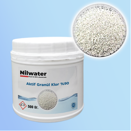 Nilwater Granül Toz Klor %90 (500 Gr.)