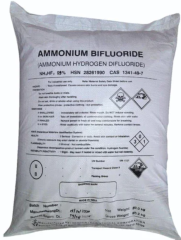 Amonyum Biflorür (Ammonium Bifluoride) 25 Kg. Torba
