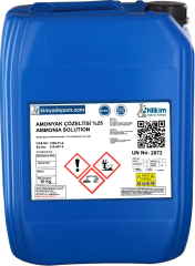 Amonyak Çözeltisi (Ammonia Solution) %25 20 Lt. Bidon