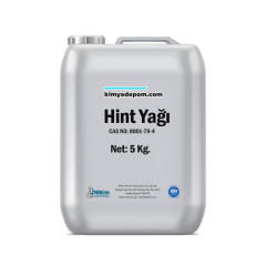 Hint Yağı (Castor Oil) 5 Kg. Bidon