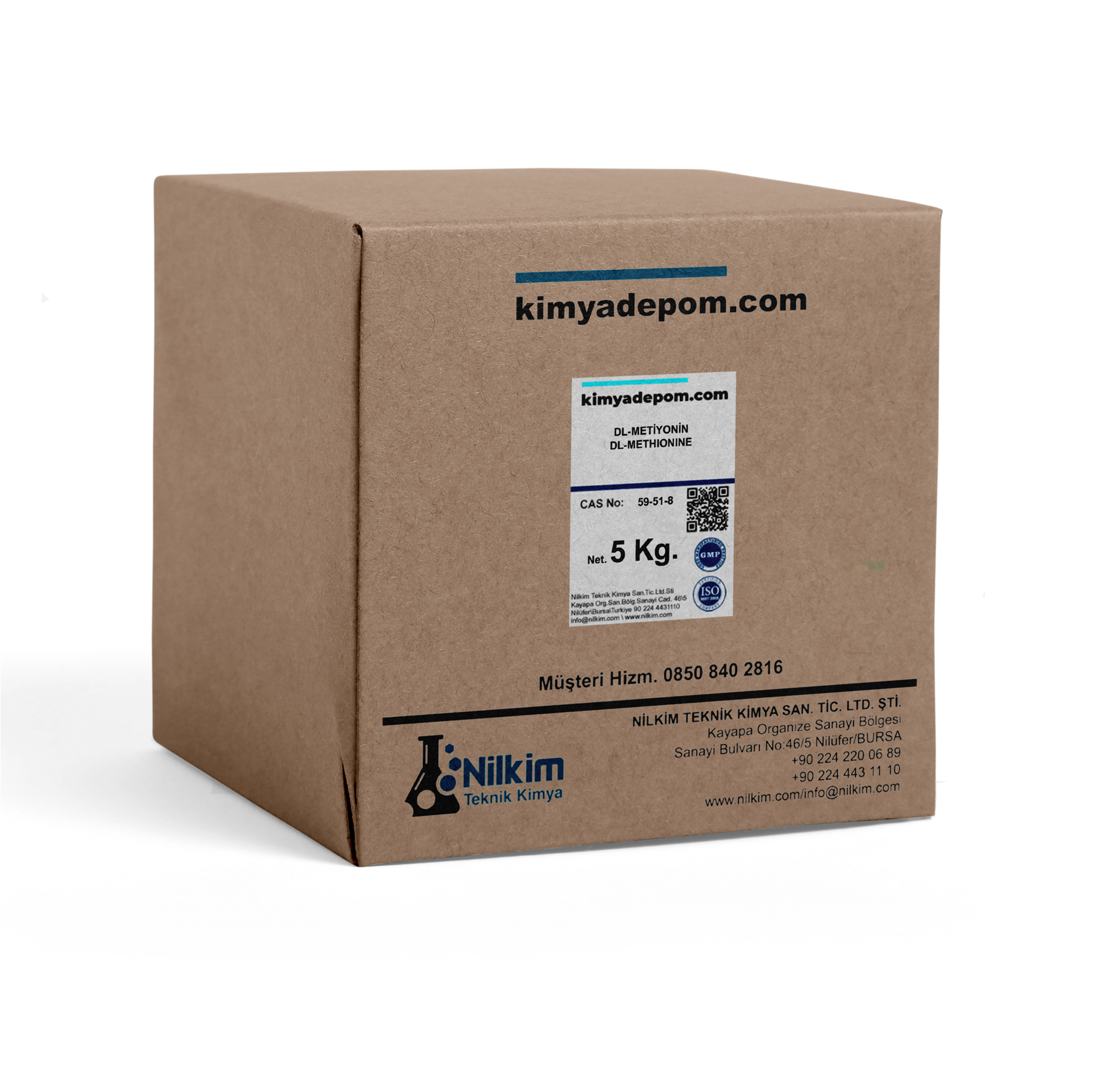 DL-Metiyonin Feed Grade (DL-Methionine) 5 Kg. Koli