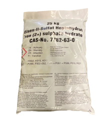 Demir Sülfat Heptahidrat (Iron sulphate) 25 Kg. Torba