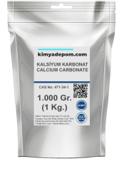 Kalsiyum Karbonat (Calcium Carbonate, USP Food Grade) (E 170) 25 Kg. Torba