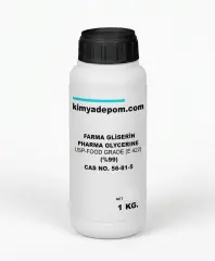 Bitkisel Gliserin, Gıda ve İlaç Tipi (E 422) 20 Kg. Bidon