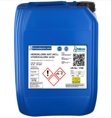 Hidroklorik Asit (Tuz Ruhu) HCL 1.250 Kg. IBC