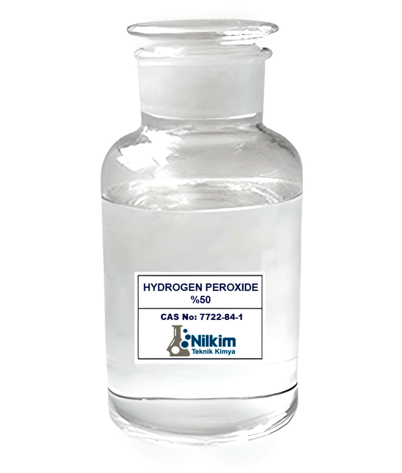 Hidrojen Peroksit (Hydrogen peroxide) %50 1.000 Lt. IBC