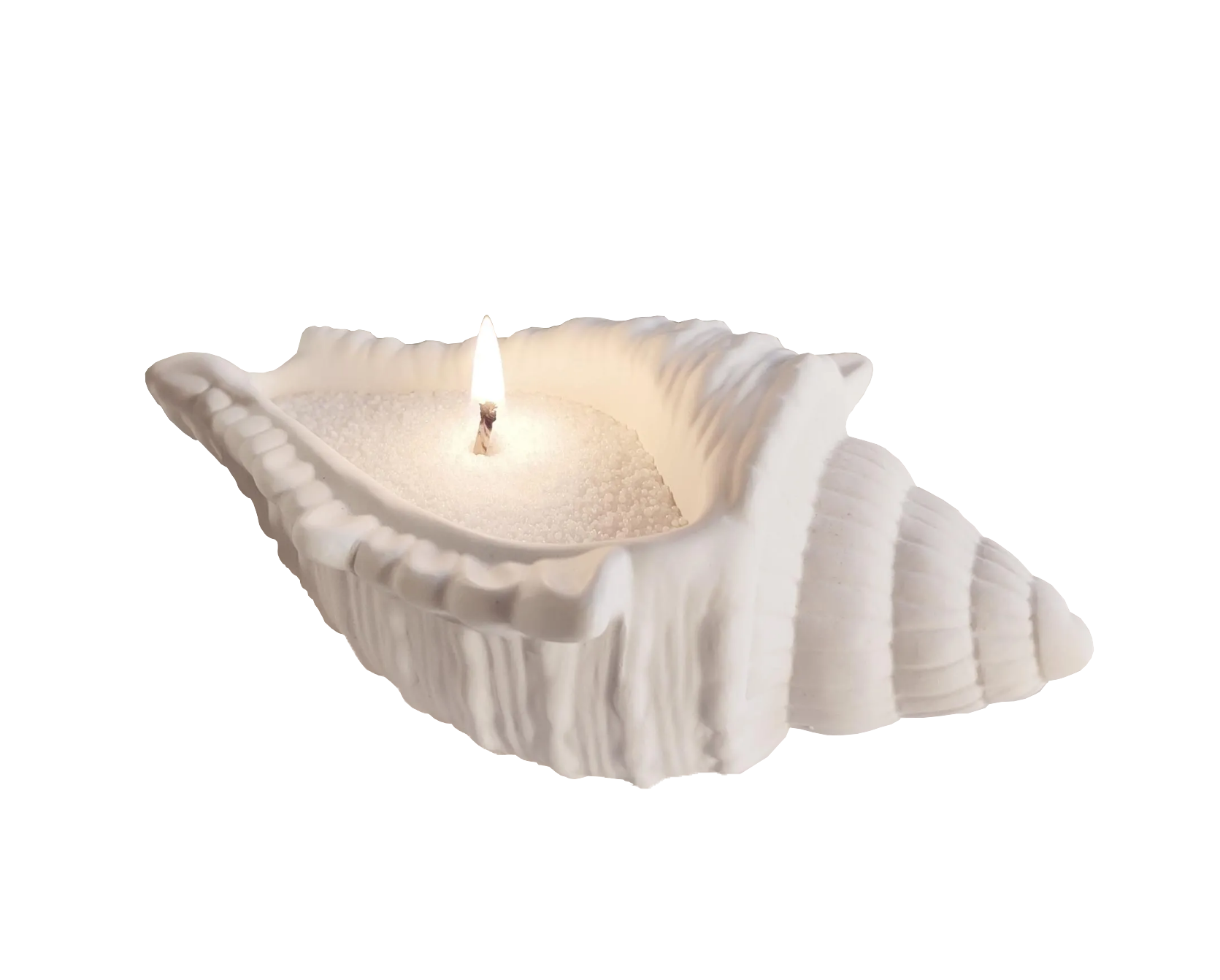 İnci Tozu Mumu-Beyaz (Candle Pearled Wax-White)