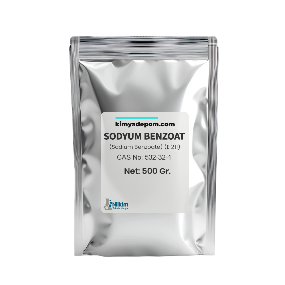 Sodyum Benzoat (Sodium Benzoate) (E 211) 500 Gr. Paket