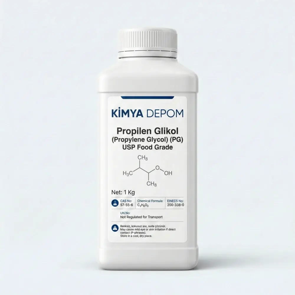 Propilen Glikol (USP Food Grade) BASF-MPG (E 1520)