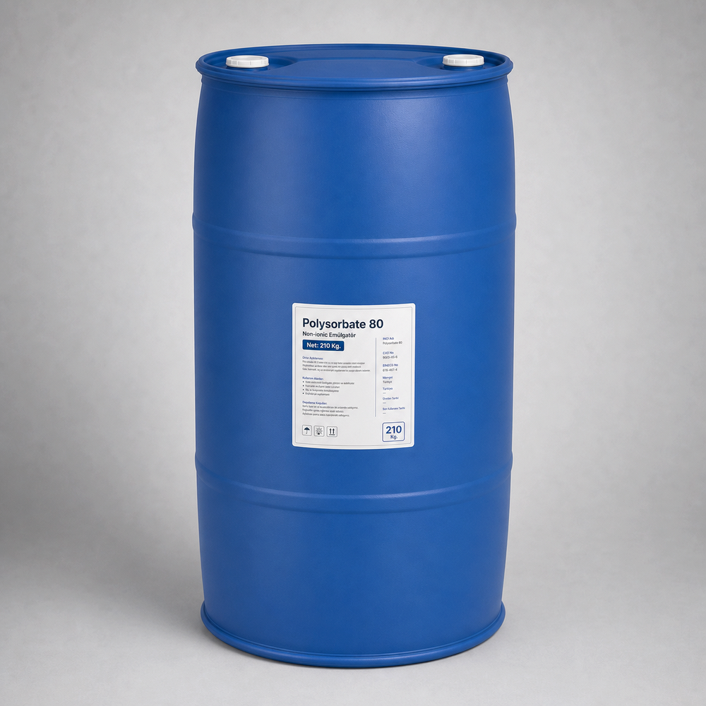 Polisorbat 80 (Polysorbate) 210 Kg. Varil