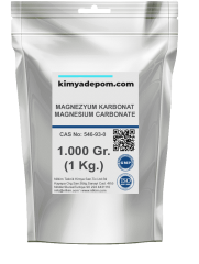 Magnezyum Karbonat (Magnesium Carbonate) (E 504) 500 Gr. Paket