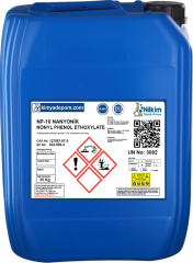 NP-10 Noniyonik Surfactant (Nonylphenol Ethoxylate) 30 Kg. Bidon
