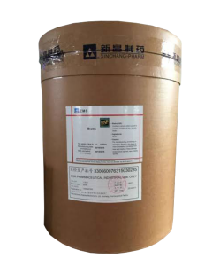 Vitamin B7 %99 (Biotin-H) USP Pharma Grade 25 Kg.