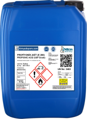 Propiyonik Asit (Propionic Acid) (E 280) 1.000 Kg. IBC