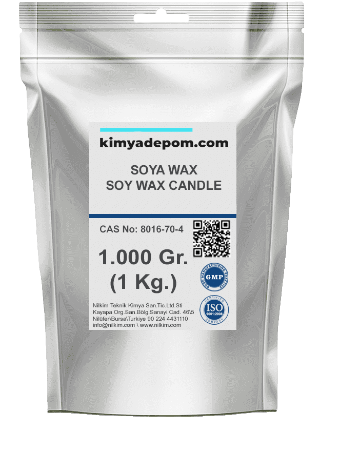 Soya Wax (1.Kalite) (Alman Menşeili) 1 Kg. Paket