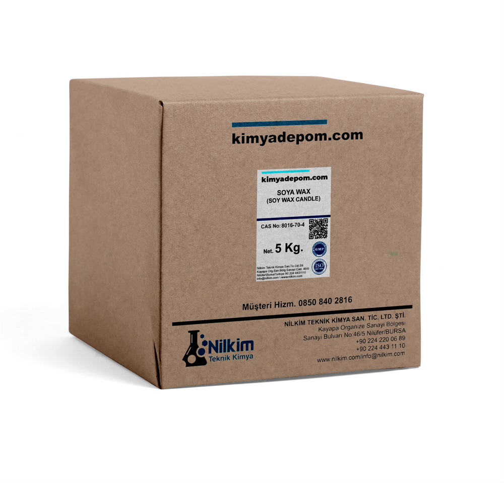 Soya Wax (1.Kalite) (Alman Menşeili) 5 Kg. Koli