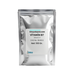 Vitamin B7 (Biotin) H 100 Gr. Paket