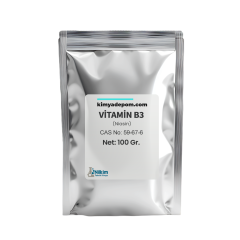 Vitamin B3 (Niasin) 100 Gr. Paket