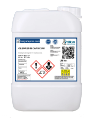 Capsicum Acı Biber Oleoresin (1.000.000'luk) 5 Kg. Bidon