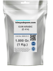 Gum Arabic & Arap Zamkı (E 414) 1 Kg. Paket