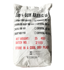 Gum Arabic & Arap Zamkı (E 414) 25 Kg. Torba