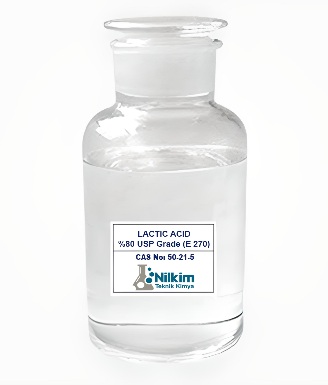 Laktik Asit, (Lactic Acid) (E 270) 1 Kg. Şişe