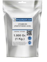 Vitamin B5 (Pantothenic Acid) 50 Gr. Paket