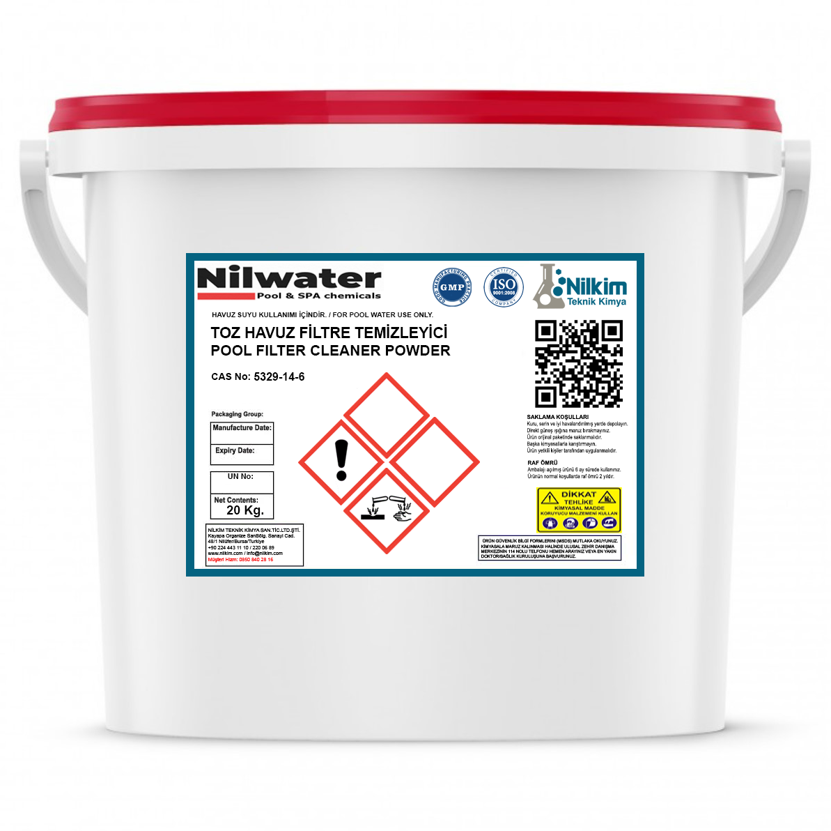 NILWATER FTP (Toz Havuz Filtre Temizleyici)